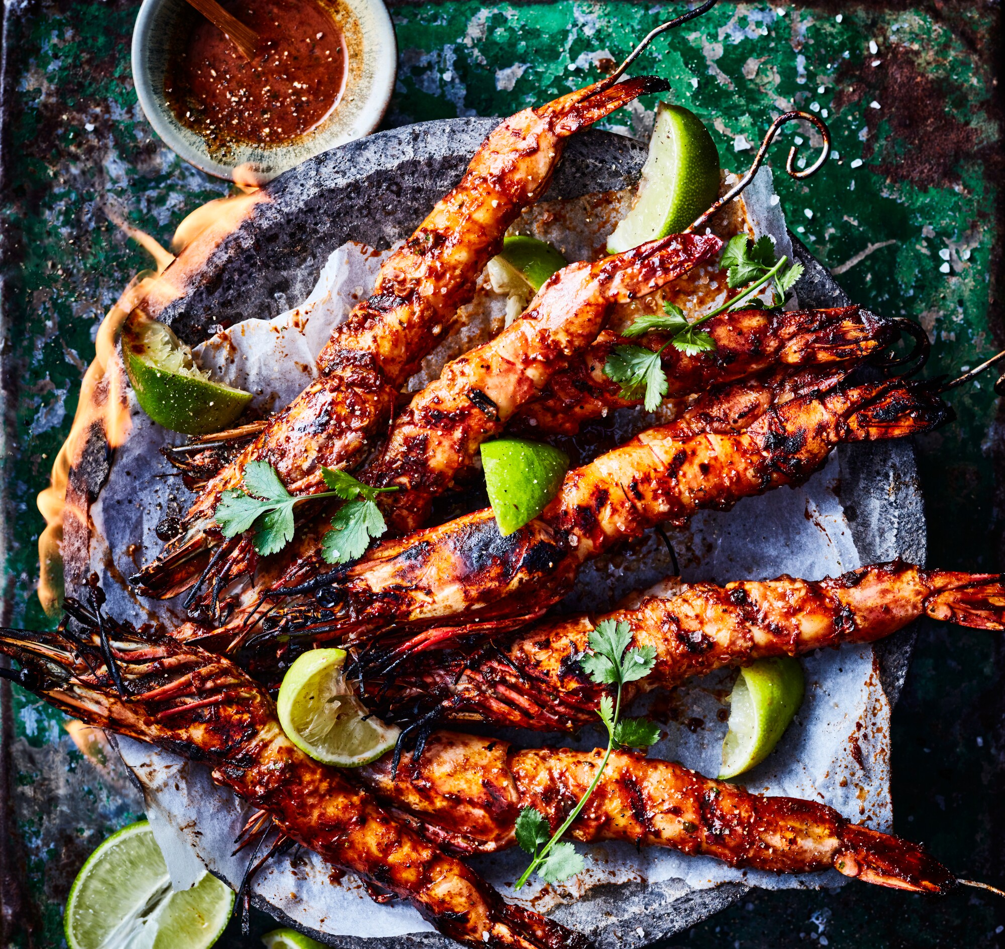 Adobotequila Grilled Gamba’s recept 24Kitchen